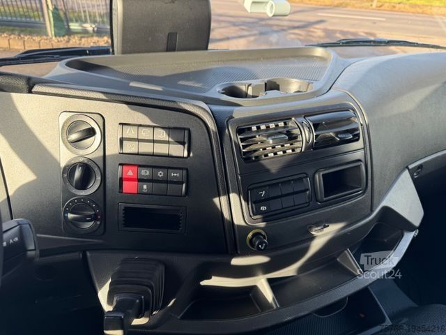 Camião plataforma com lona MERCEDES-BENZ ATEGO 1230 / Schiebeplane / LBW / 2 x AHK