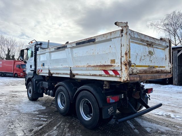 Trīspusējs kravas pašizgāzējs MAN TGS26.500 6x6*Winterdienst*Meiller*Bordmatik