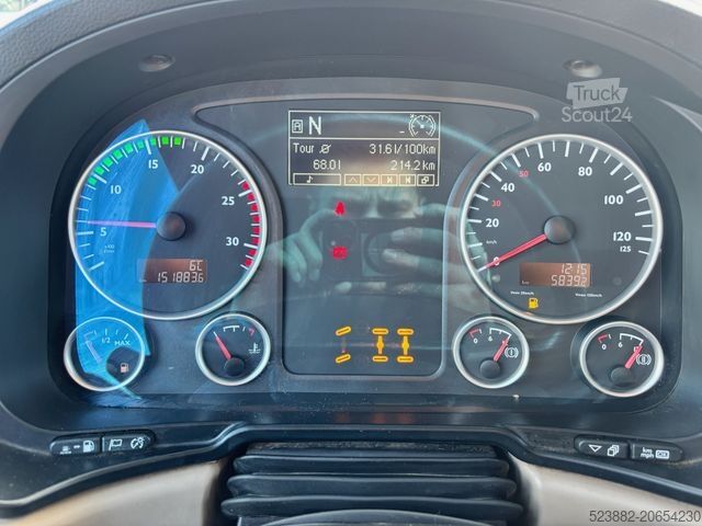 Trīspusējs kravas pašizgāzējs MAN TGS26.500 6x6*Winterdienst*Meiller*Bordmatik