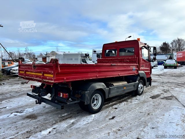 Třístranná sklápěcí dodávka MERCEDES-BENZ Atego 821 Meiller*3 Sitze*2xAHK*nur 56t km*Klima