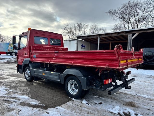 Třístranná sklápěcí dodávka MERCEDES-BENZ Atego 821 Meiller*3 Sitze*2xAHK*nur 56t km*Klima