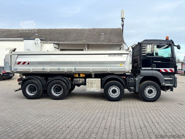 Pašizgāzējs kravas automašīna MAN TGS35.460 8x4*Meiller*AHK*Kamera*2x vorhanden