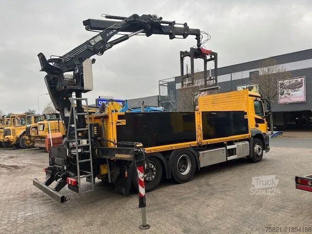 Vrachtwagen met kraan Mercedes-Benz Antos 2540 + Hiab 133 K Pro Hipro