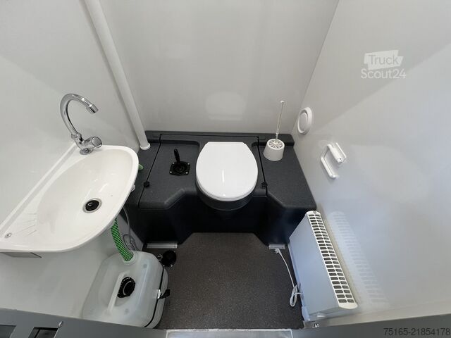 Toilettenwagen Respo WC-Container Toilettenanhänger