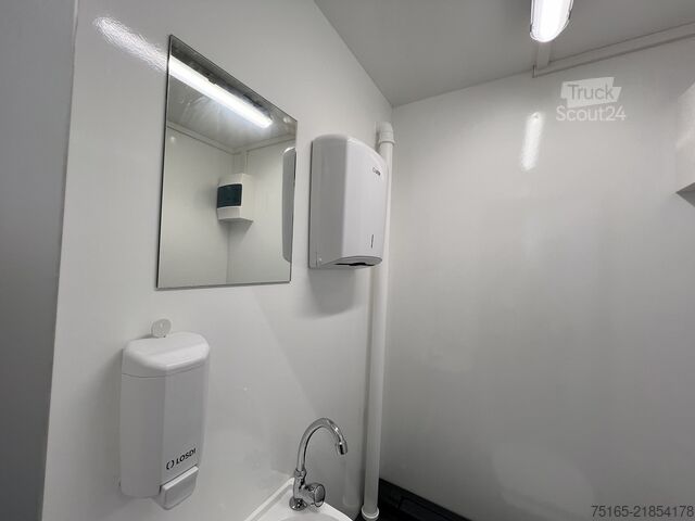 Toilettenwagen Respo WC-Container Toilettenanhänger