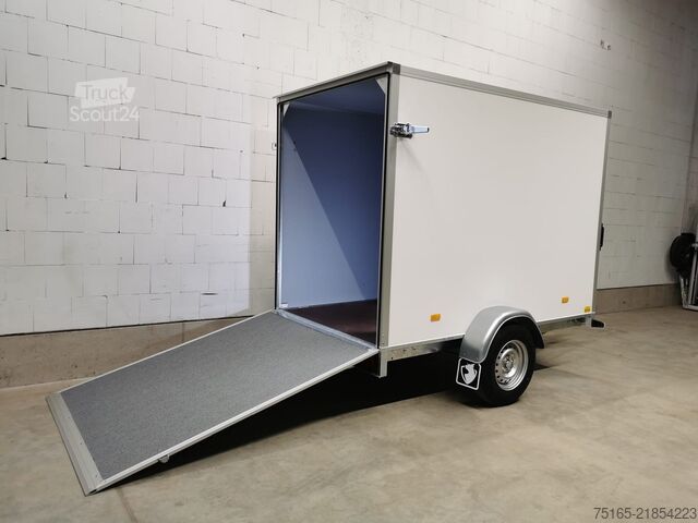 Remorcă carosată HAPERT Sapphire L-1 Rampe Kofferanhänger