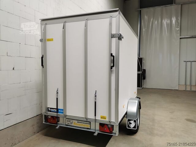 Remorcă carosată HAPERT Sapphire L-1 Rampe Kofferanhänger