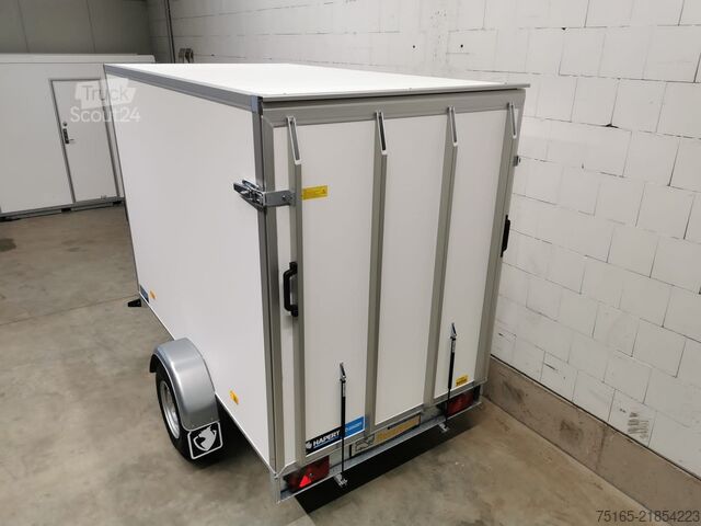 Remorcă carosată HAPERT Sapphire L-1 Rampe Kofferanhänger