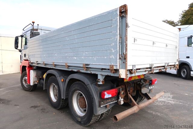 Benne trilaterial MAN TGS 26.440 6x4 BL Winterdienstplatte