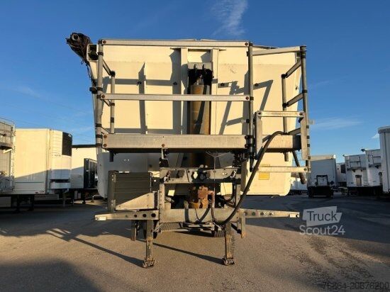 Savivartis puspriekabė SCHMITZ SGF S3 ALU KIPPMULDE 34M³, LIFTACHSE, SCHMITZ-ACHSEN, ROLLPLANE, PODEST