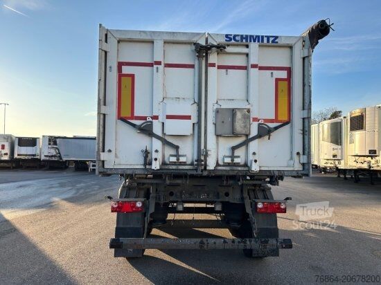 Savivartis puspriekabė SCHMITZ SGF S3 ALU KIPPMULDE 34M³, LIFTACHSE, SCHMITZ-ACHSEN, ROLLPLANE, PODEST