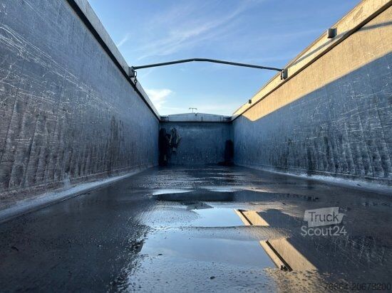 Savivartis puspriekabė SCHMITZ SGF S3 ALU KIPPMULDE 34M³, LIFTACHSE, SCHMITZ-ACHSEN, ROLLPLANE, PODEST