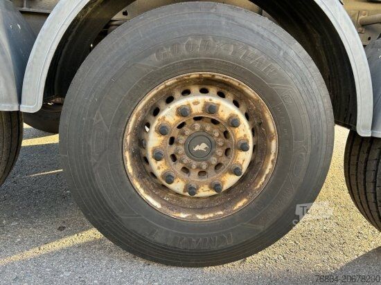 Savivartis puspriekabė SCHMITZ SGF S3 ALU KIPPMULDE 34M³, LIFTACHSE, SCHMITZ-ACHSEN, ROLLPLANE, PODEST