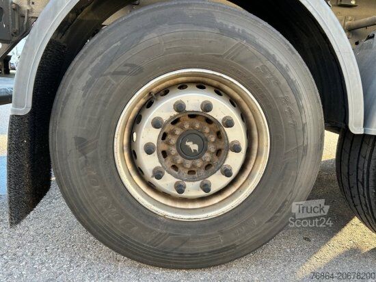 Savivartis puspriekabė SCHMITZ SGF S3 ALU KIPPMULDE 34M³, LIFTACHSE, SCHMITZ-ACHSEN, ROLLPLANE, PODEST