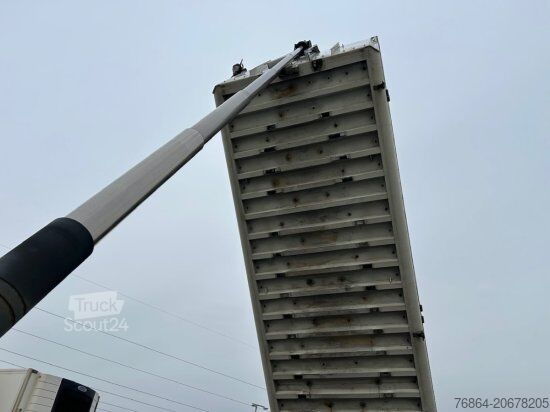 Savivartis puspriekabė SCHMITZ SGF S3 ALU KIPPMULDE 34M³, LIFTACHSE, HARDOXBODEN, ROLLPLANE, PODEST