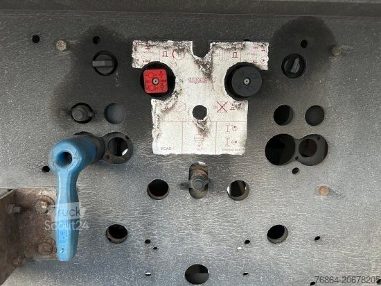 Savivartis puspriekabė SCHMITZ SGF S3 ALU KIPPMULDE 34M³, LIFTACHSE, HARDOXBODEN, ROLLPLANE, PODEST