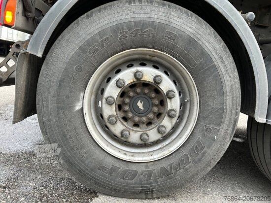 Savivartis puspriekabė SCHMITZ SGF S3 ALU KIPPMULDE 34M³, LIFTACHSE, HARDOXBODEN, ROLLPLANE, PODEST