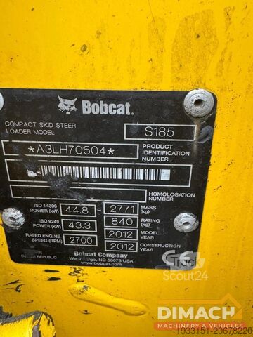 Lader BOBCAT S185 Schranklader - 4 cil. Kubota motor - high ...