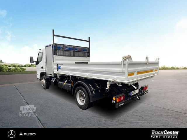 Three-way tipper van FUSO 7C18 Meiller Kipper Roadbox