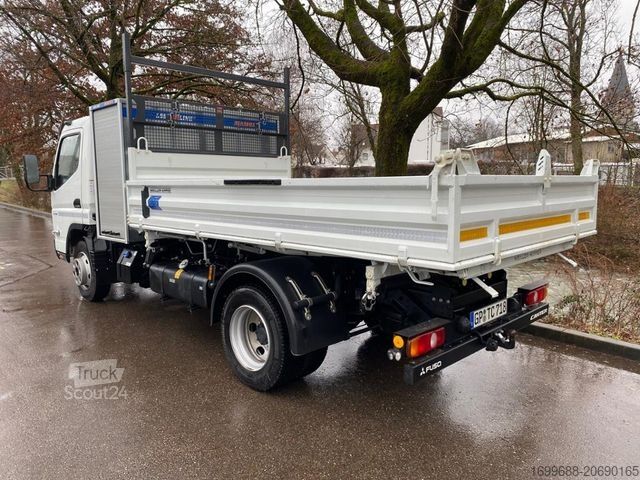 Three-way tipper van FUSO 7C18 Meiller Kipper Roadbox