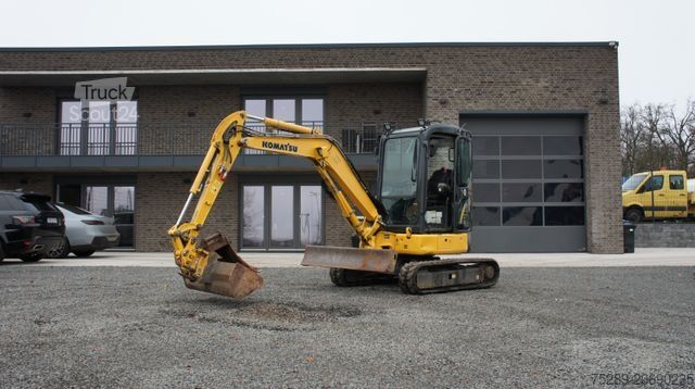 حفارة صغيرة KOMATSU PC35MR-3 PC35 Minibagger 3740 Kg