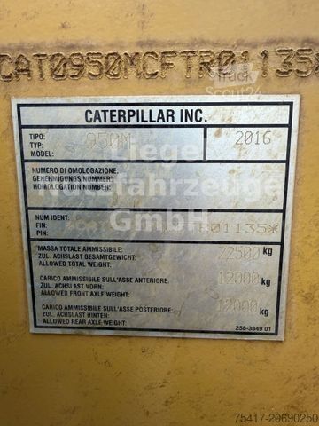 Carregadora de rodas CATERPILLAR 950 M