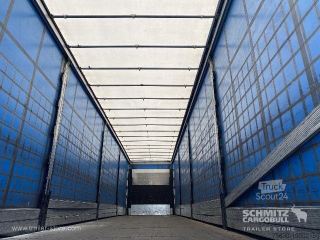 Open oplegger met zeil Schmitz Cargobull Semitrailer Curtainsider Standard