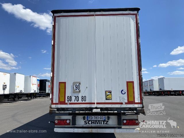 Open oplegger met zeil Schmitz Cargobull Semitrailer Curtainsider Standard