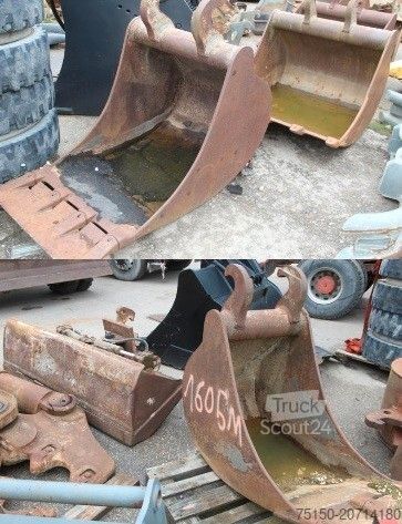 Τροχοφόρος εκσκαφέας ATLAS 1605M - 1 x Schwenk- 3 x Tieflöffel Nr.: 410