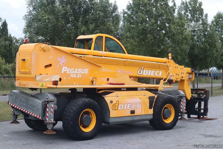 Roterande teleskoplastare Dieci PEGASUS 45.21 | FORKS | WINCH | LOW HOURS
