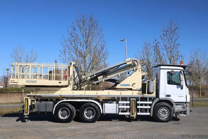 Hefplatform Mercedes-Benz Actros 2636 6X4 | TUNNEL PLATFORM | REMOTE DRIVING