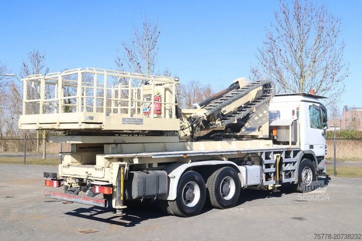Hefplatform Mercedes-Benz Actros 2636 6X4 | TUNNEL PLATFORM | REMOTE DRIVING