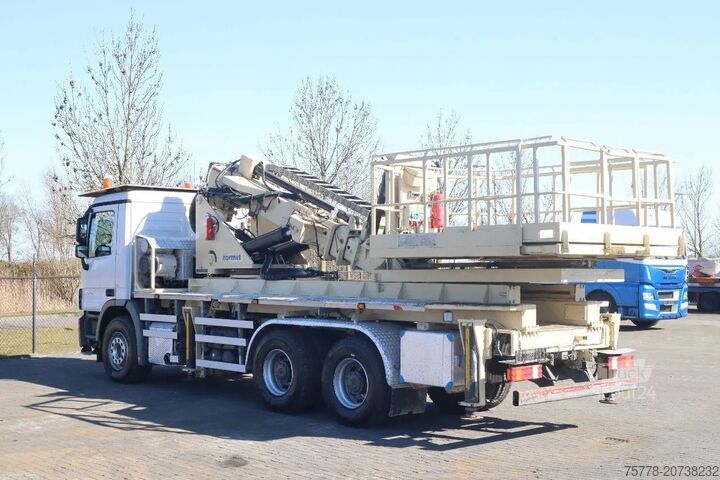 Hefplatform Mercedes-Benz Actros 2636 6X4 | TUNNEL PLATFORM | REMOTE DRIVING