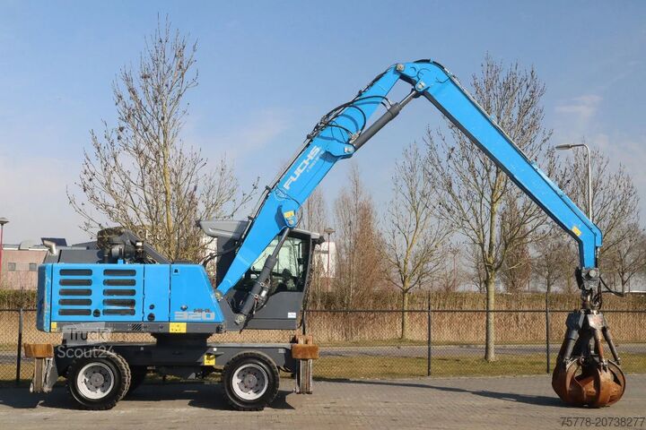 Macchina per la movimentazione dei materiali Fuchs MHL 320 | PEEL GRAB | UMSCHLAG | GOOD TIRES