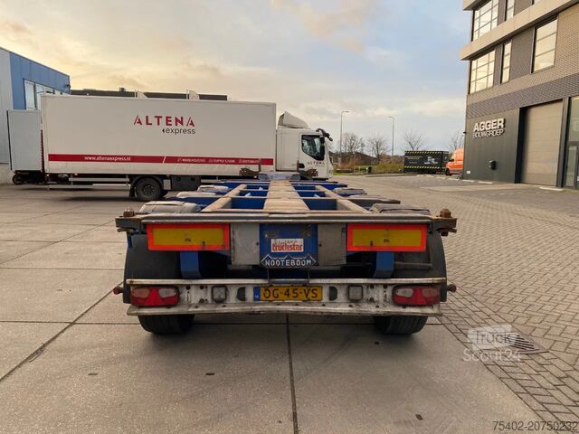 Containertransport Nooteboom FT-43-03V / 2x Extendable / 1x Lift Axle / BPW ...