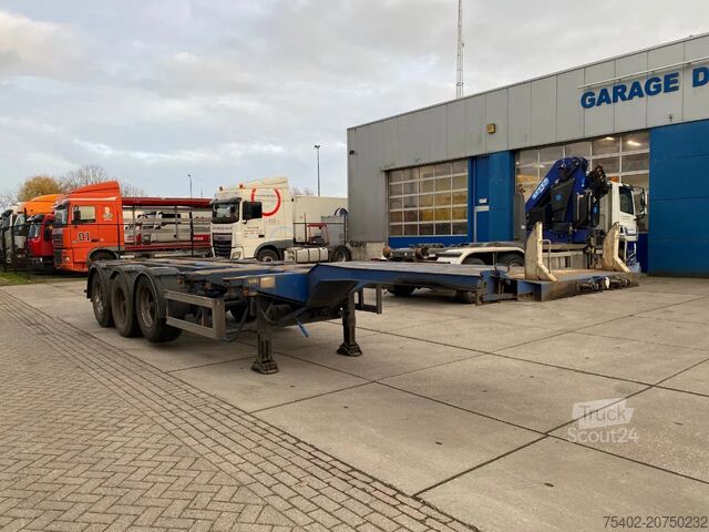 Containertransport Nooteboom FT-43-03V / 2x Extendable / 1x Lift Axle / BPW ...