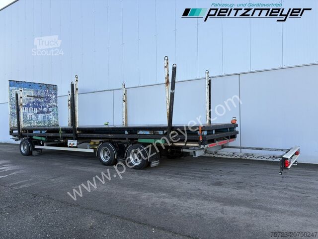 Utskiftbart chassis-tilhenger Krukenmeier 3-Achs-BDF-Anh. ZLC24 mit 2 Wechselbrücken