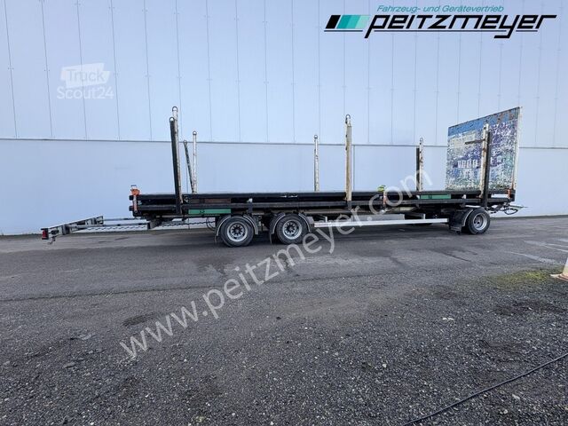 Utskiftbart chassis-tilhenger Krukenmeier 3-Achs-BDF-Anh. ZLC24 mit 2 Wechselbrücken