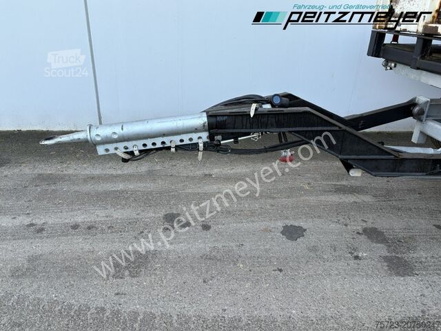 Utskiftbart chassis-tilhenger Krukenmeier 3-Achs-BDF-Anh. ZLC24 mit 2 Wechselbrücken