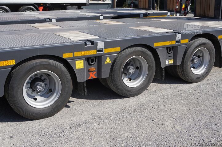 Semirremolque de plataforma baja Kässbohrer LB3E / 2025 / 4 units