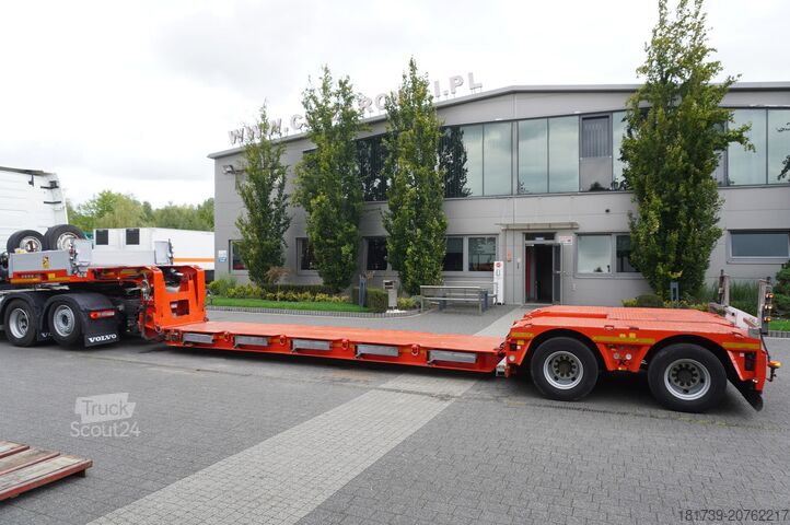 Remolque de cama baja / 2 unidades Kässbohrer LB2 TIEF-BETT low loader semi-trailer