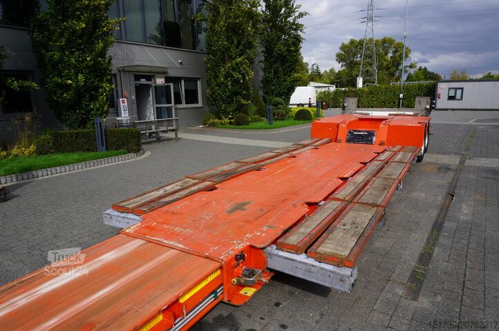 Remolque de cama baja / 2 unidades Kässbohrer LB2 TIEF-BETT low loader semi-trailer