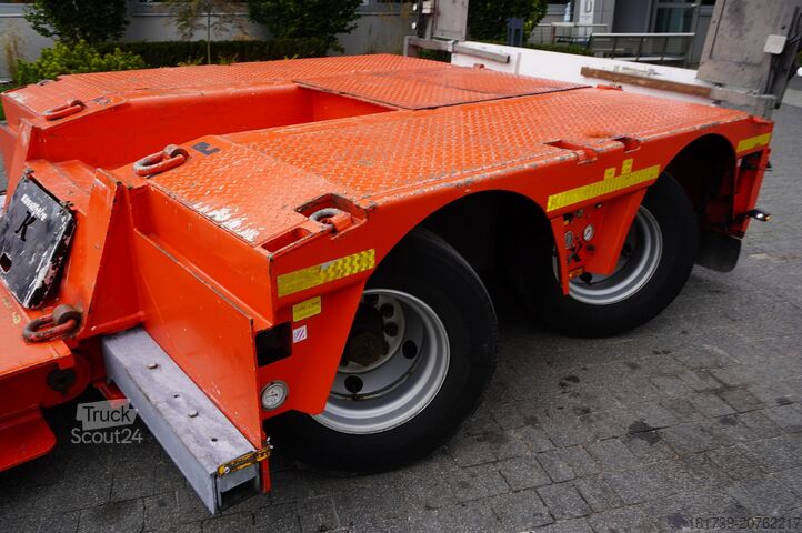Remolque de cama baja / 2 unidades Kässbohrer LB2 TIEF-BETT low loader semi-trailer