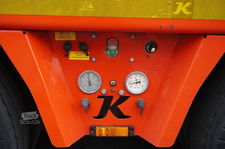 Remolque de cama baja / 2 unidades Kässbohrer LB2 TIEF-BETT low loader semi-trailer
