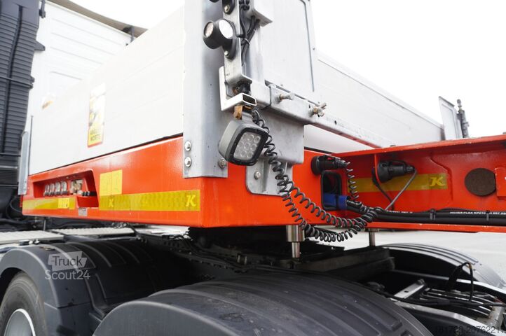 Remolque de cama baja / 2 unidades Kässbohrer LB2 TIEF-BETT low loader semi-trailer