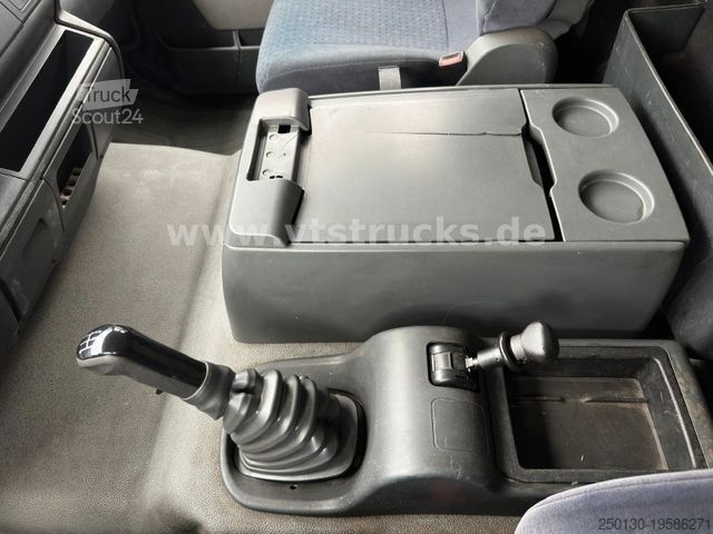 Vrachtwagen met bakwagen MAN TGM 22.280 6x2 Kofferaufbau, Ladebordwand