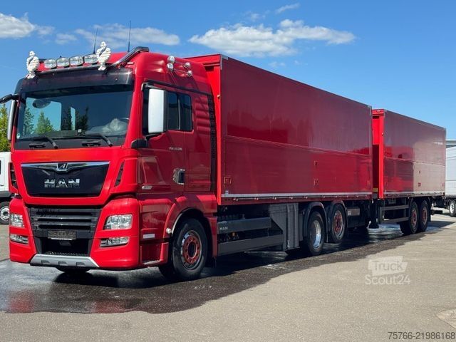 Камион за напитки MAN TGX 26.580 XLX / 2 x LBW / KOMPLETTZUG / D 38 !!