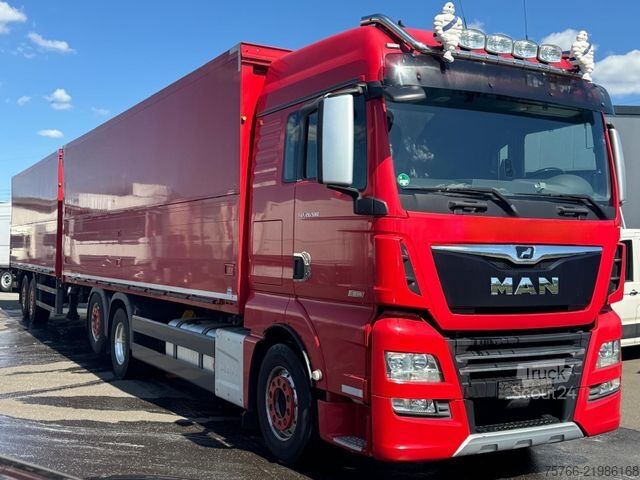 Камион за напитки MAN TGX 26.580 XLX / 2 x LBW / KOMPLETTZUG / D 38 !!