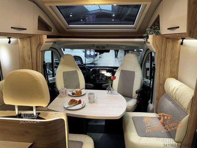عربة تخييم شبه مدمجة EURAMOBIL Profila T 720 EB *Edition 101* Alde RFK