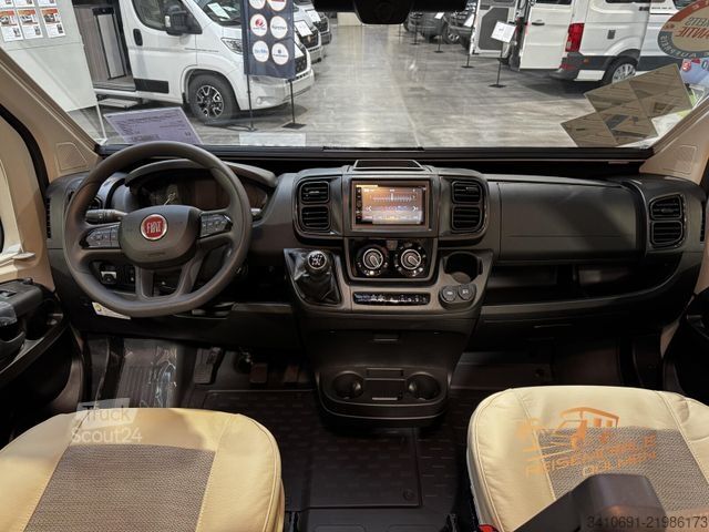 عربة تخييم شبه مدمجة EURAMOBIL Profila T 720 EB *Edition 101* Alde RFK